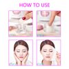 Cayanmydery 100 Pieces Compressed Facial Mask Sheet Beauty DIY Disposable Mask Paper Natural Cotton Skin Care Wrapped Masks for Home,Travel