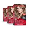 Revlon Permanent Hair Color, Permanent Blonde Hair Dye, Colorsilk with 100% Gray Coverage, Ammonia-Free, Keratin and Amino Acids, Blonde Shades (Pack of 3)