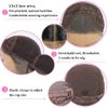 Lezaxiu Gray Lace Front Wig Long Straight Hair Wigs Ombre Grey Wig Heat Resistant Fiber Hair Synthetic Lace Front Wigs for Fashion Women 24 Inch