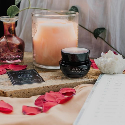 Mystic Kiss Eclipse Night Cream for Face I Midnight Wrinkle Cream for Women I PM Moisturizer I Night Cream for Women Anti Aging