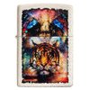 Zippo Psychedelic Tiger Design Mercury Glass Pocket Lighter