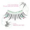 Lashes Natural False Eyelashes Soft Faux Mink Wispy Lashes 13mm False Lashes Chiref Fluffy Curly False Eyelashes Natural Look Lashes 3D 5 Pairs A08-Airiness