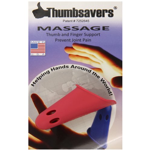 Thumbsaver - Massage Therapist Tool - Small - Red