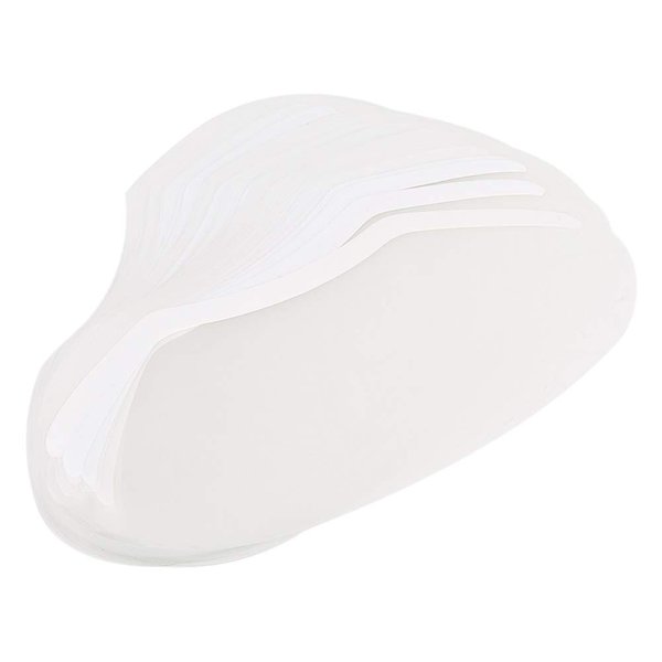 Natudeco 50Pcs Hair Face Cover Eye Protector Transparent Professional Double Sided Adhesive Tape Face Shield for Hair Salons Barber Shop
