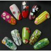 EHOPE 3000 PCS Polymer Slices Clay Slices DIY Nail Art Slices Supplies Making Kit Decoration Arts Crafts(Animal Slices)