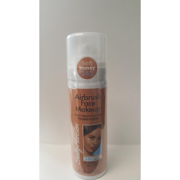 Sally Hansen Airbrush Face Makeup Lightweight Foundation #240 Soft Honey