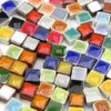Ceramic Tile 3/16 inch 5mm Mosaic Tiles for Arts and Crafts 1000 Pieces, 20 Colors x 50 Pcs, MXAL