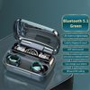 Wireless Earbuds,Bluetooth Headphones 140Hr Playtime Sports Ear Buds with Digital Display Charging Case, IPX5 Waterproof Headset with Microphone Cordless Earphone for iPhone Andriod TV…