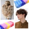 ZMD 36PCS Self Grip Small Hair Curlers Set, Heatless Rollers Hair Curlers Salon Hair Dressing Curlers DIY Curly Hair Accessories for Medium Short Thin Fine Hair (0.6Inch)