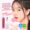FORENCOS Soak Vegan Lip Tint/Stain, Water Gel Formula, Weightless & Non-sticky Finish, Vivid Color, Smudge-proof, Cruelty-Free, Korean Makeup, Waterproof, 0.11 oz (10 Atti)