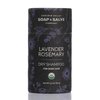 Chagrin Valley Soap & Salve Organic Natural Dry Shampoo Powder – for Dark Hair - Refreshes Hair & Absorbs Oil Between Washes – Non-GMO - Vegan – No Talc – Lavender Rosemary Dark Hair Dry Shampoo