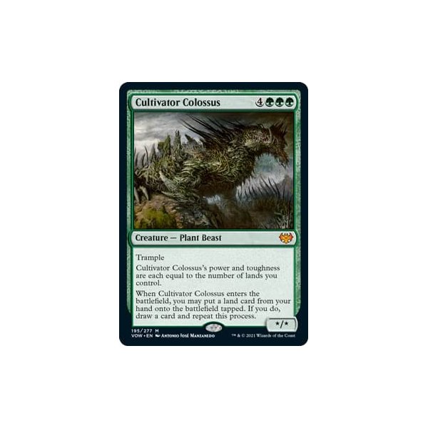Magic: the Gathering - Cultivator Colossus (195) - Innistrad: Crimson Vow