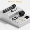 TONOR Wireless Microphone, UHF Metal Cordless Handheld Mic System with Rechargeable Receiver, for Karaoke, Singing, Party, Wedding, DJ, Speech, 200ft (TW620), Black