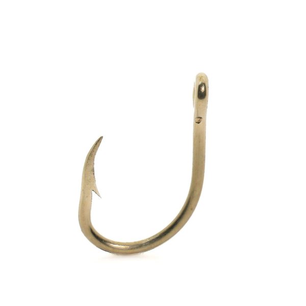 Mustad O'Shaughnessy Live Bait, 3X Strong, Point Bent in - 4/0