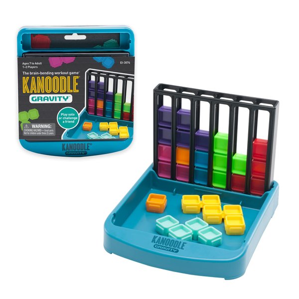 Educational Insights Kanoodle Gravity Brain Bending Puzzle Game for Kids, Teens & Adults, Brainteasers for Kids Ages 7+