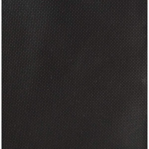 19" x 28" 18CT Counted Cotton Aida Cloth Cross Stitch Fabric (Black)