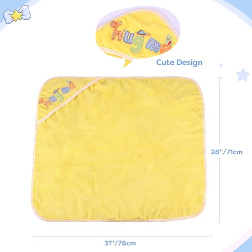 16 Pcs Baby Doll Bath Set, Baby Doll Accessories with Bath Towel for 12-20 Inch Baby Dolls, Pretend Shampoo, Soap, Cream, Doll Play Set Kids Gift