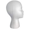 Female Styrofoam Mannequin Head Model - Wig/Hat Display Stand - Art Work Painting Novelty - Foam White by LIAMTU