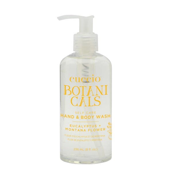Cuccio Botanicals Hydrating Hand and Body Wash - Eucalyptus and Montana Flower - 8 oz