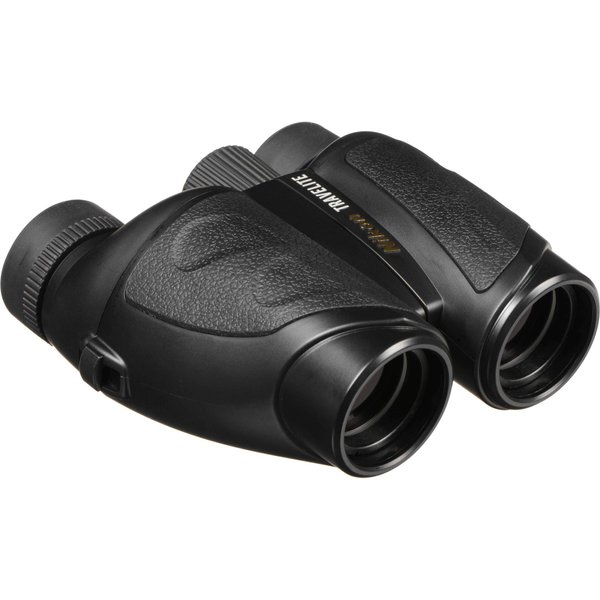Nikon Travelite 8x25 Black Binoculars 7277 | Compact & Lightweight Binocular, Mutlilayer-coated lenses, Aspherical Lenses, Rubber grip panels, Carbon-fiber reinforced body | Official Nikon USA Model