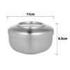 ARTIBETTER Stainless Steel Shaving Bowl with Lid Shaving Soap Bowl Mens Shave Soap Cup For Shaving Soap & Cream(Silver)