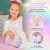 Kids Real Makeup Kit for Girls: No Talc, Washable Make Up Set with Unicorn Purse - Toy Gift for Little Girls & Toddlers Age 3 4 5 6 7 8 9 10 11 12 Years Old - Pretend Play Birthday Gifts