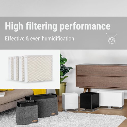 Stadler Form O-031 OSKAR Evaporative Humidifier Replacement Wicks/Filters 4-pack, White (O-050)