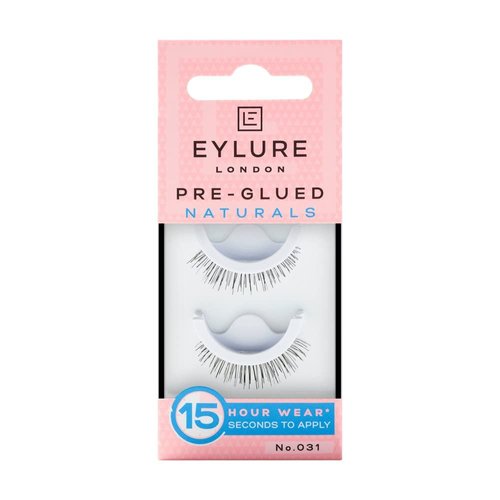 (Pack of 5 Pairs) Eylure Pre-Glued Naturals #031 False Eyelashes