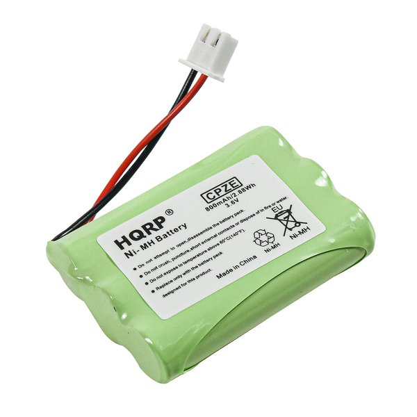 HQRP Battery Compatible with Tri-tronics Pro 100 XL, Pro 100 XLS, Pro 200 XL, Pro 200 XLS Remote Controlled Dog Training Collar Receiver