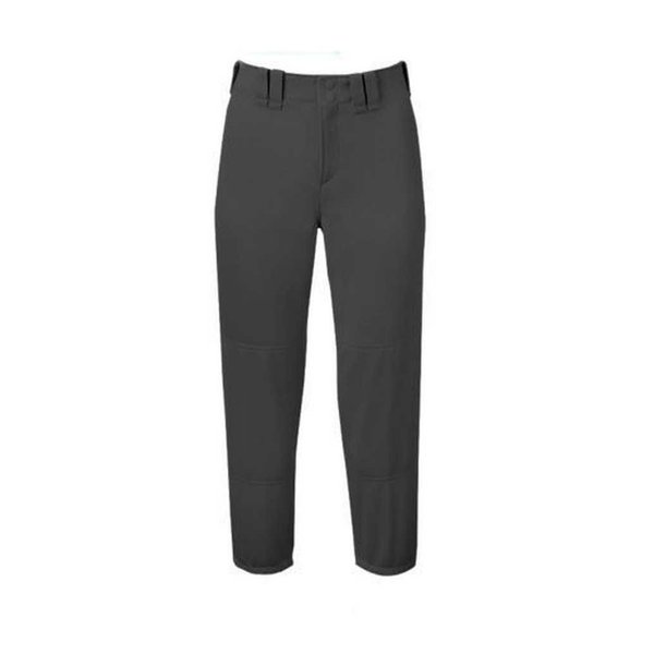 Mizuno Women's Belted Pant L Dark Charcoal