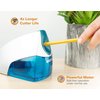 Bostitch Office Personal Electric Pencil Sharpener, Powerful Stall-Free Motor, High Capacity Shavings Tray, 7yr Warranty, Blue