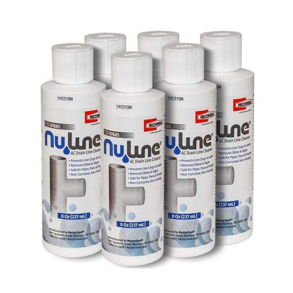 PACK of (6) - NU LINE NL1 8-OZ DRAIN CLEANER # 97685