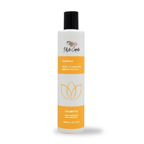 I Belli Capelli Ravenna Clarifying Shampoo Pre Treatment, Clarifying Shampoo For Build Up -Preps Hair Deep Cleansing, Removes Impurities For Long Lasting Treatment- 300ml/10.1 fl.oz