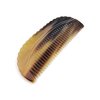 5MOONSUN5's Ox Horn Comb Premium Quality 100% Handmade Anti Static Natural Fine Horn Pocket Comb Without Handle- Professional Detangling Massage Fine tooth Comb A Great Gift - (4.5inch)