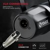 FDUCE SL40X XLR Dynamic Microphone for Vocal Recording, Podcasting, Gaming, Live Streaming&Broadcasting, All Metal Cardioid Mic, Voice-Isolating Technology -Black