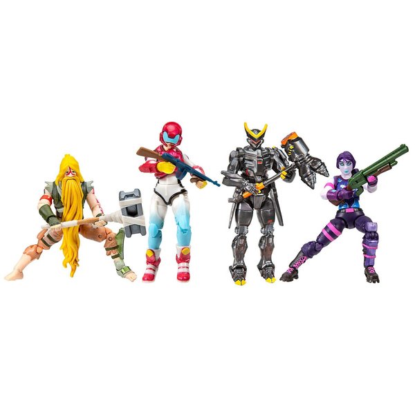 Fortnite Squad Mode Core Figure 4 Figure Pack, Future