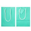 BLUE PANDA 20 Pack Small Teal Gift Bags with Handles, Tag, and Tissue Paper Sheets for Baby Shower, Valentines, Birthday, Wedding, Anniversary Party Favors and Goodies, 7.9x5.5x2.5 in
