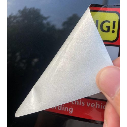 4 PCS Camera Recording Cars Stickers,4×4 Inch Self-Adhesive Vehicle Reflective Stickers, Sticker Security Warning Sign,Warning Decals Labels Bumpers for Family car,Rideshare, Taxi, Van,Truck,etc