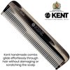 Kent FOT G Fine Tooth Comb Beard Comb - 4.5" Handmade Pocket Comb and Travel Comb Hair Comb for Men - Styling Comb Small Comb for Fine or Thinning Hair, Mustache and Beard Care and Hair Care Kent Comb