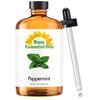 Sun Essential Oils 8oz - Peppermint Essential Oil - 8 Fluid Ounces - Aromatherapy Essential Oils - Peppermint Essential Oil for Diffuser - Mint Essential Oil