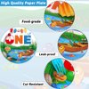 96 Pcs Ofishally One Birthday Party Paper Plate and Napkins Gone Fishing 1st Party Party Decorations Little Fisherman Tableware Set Disposable The Big One Birthday Supplies for Party Favors 24 Guests