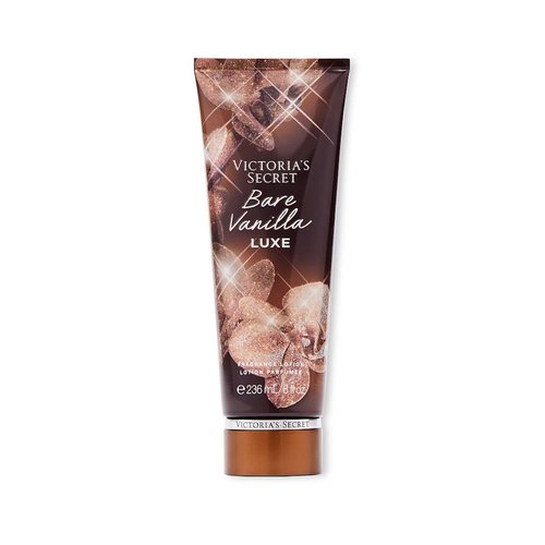Victoria's Secret Nourishing Hand & Body Lotion 8oz. (Bare Vanilla Luxe), 8.00 Fl Oz (Pack of 1), white