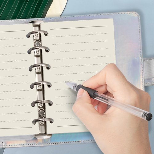 A7 Planner Refill, A7 Agenda Refill Paper Rulled Line for 6 Rings Filofax, Personal Mini Journal Inserts, 6 Holes/100gsm,Pocket Size 4.84 x 3.23'', Harphia