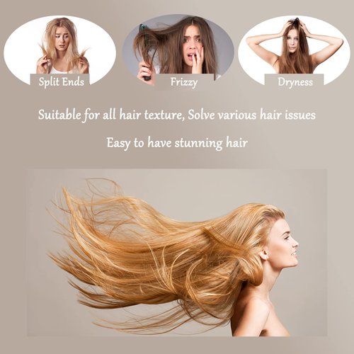 Hair Steamer for Natural Hair Home Use, Heat Cap for Deep Conditioning with Adjustable 2 Modes, and Intelligent Protection Black Hair Women for Scalp Treatment Spa Hair Care, Bronzing Cyan