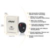 eMylo® DC 12V 2Channel 433Mhz RF Wireless Relay Remote Control Light Momentary Switch Transmitter with Receiver