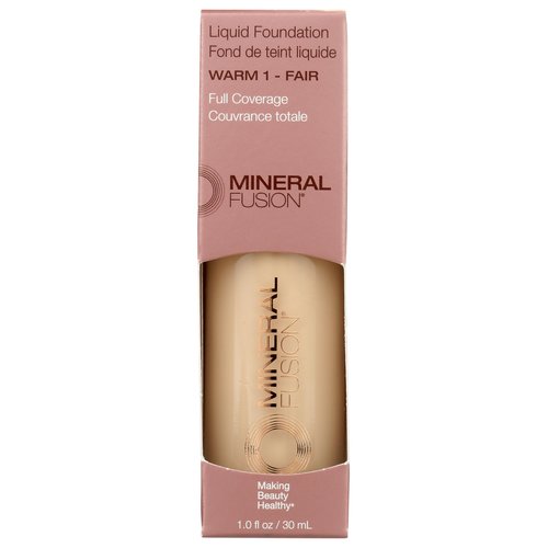 MINERAL FUSION Warm 1 Liquid Foundation, 1 FZ