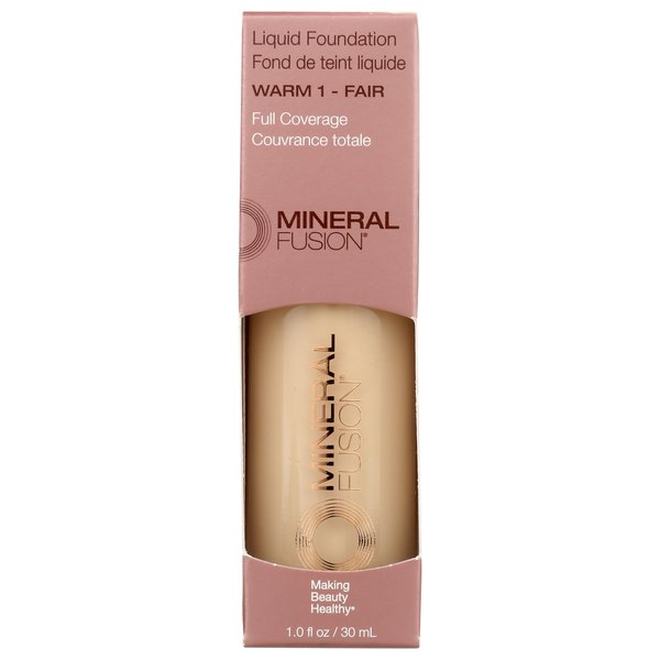 MINERAL FUSION Warm 1 Liquid Foundation, 1 FZ