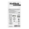 iCellTech Size 312 Hearing Aid Batteries (60 batteries)