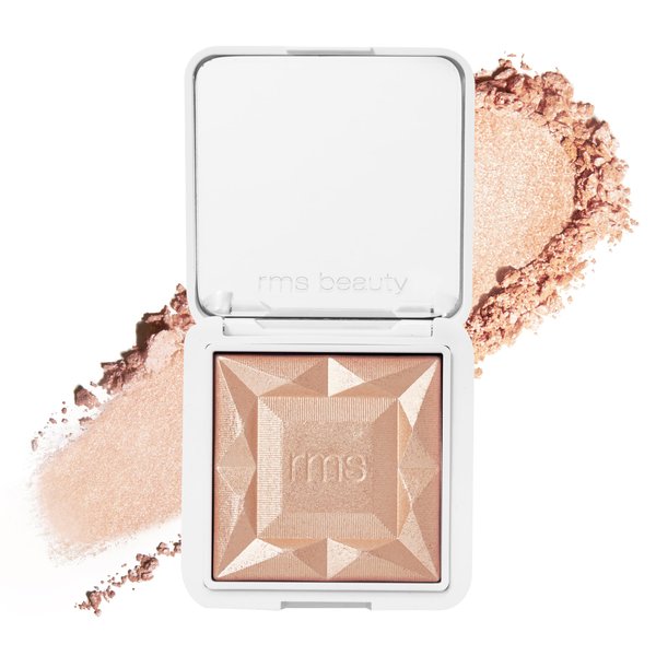 RMS Beauty ReDimension Hydra Dew Luminizer - Highlighter Makeup, Talc Free Powder & Gel Cream Highlighter, Body Shimmer Face Highlighters & Luminizers