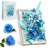 YEECHAO Flowers Building Set for Adults, Compatible with Lego Flowers Roses Plants Picture Frame, Botanical Collection Wall Art Home Office Decor, Ideas Gift Building Toy for Boys Girls (728 PCS)
